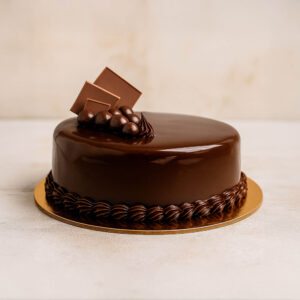 Belgian Chocolate Truffle Cake
