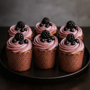 Blueberry Cupcakes (4nos)