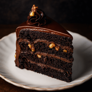 Belgian Chocolate Walnut Pastry